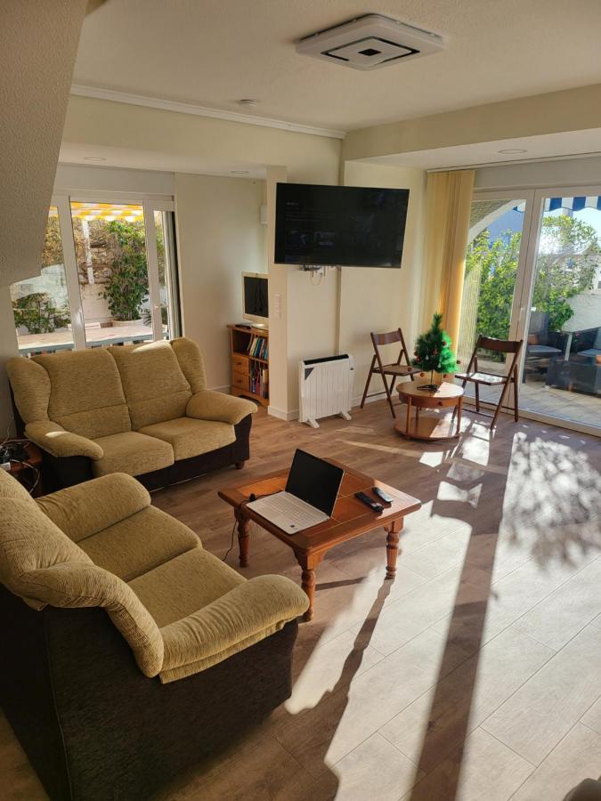 Casa Primera Linea Playa Tamarit ซานตาโปลา ภายนอก รูปภาพ