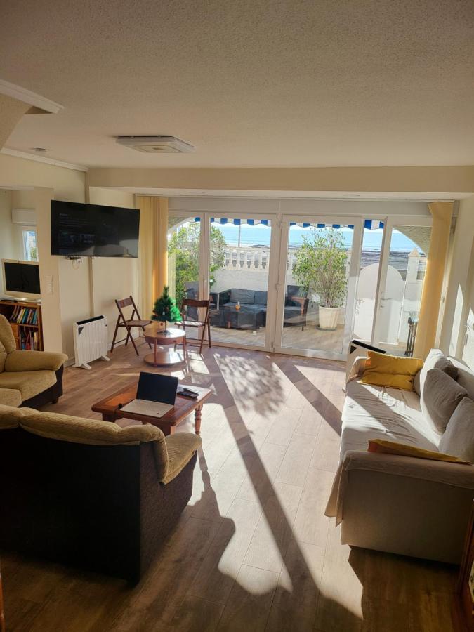 Casa Primera Linea Playa Tamarit ซานตาโปลา ภายนอก รูปภาพ